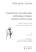 Philosophia Scientiae, v. 29, cahier 02